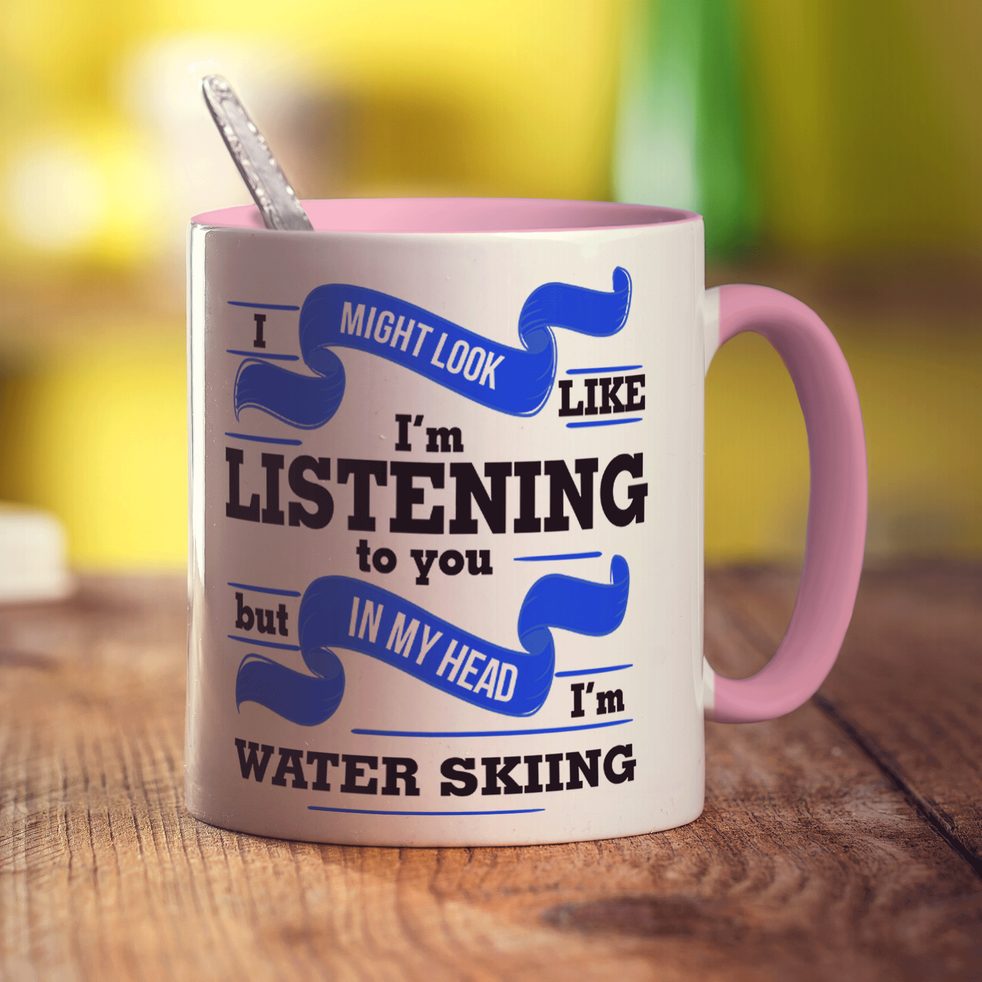 In My Head I'm Water Skiing Mug