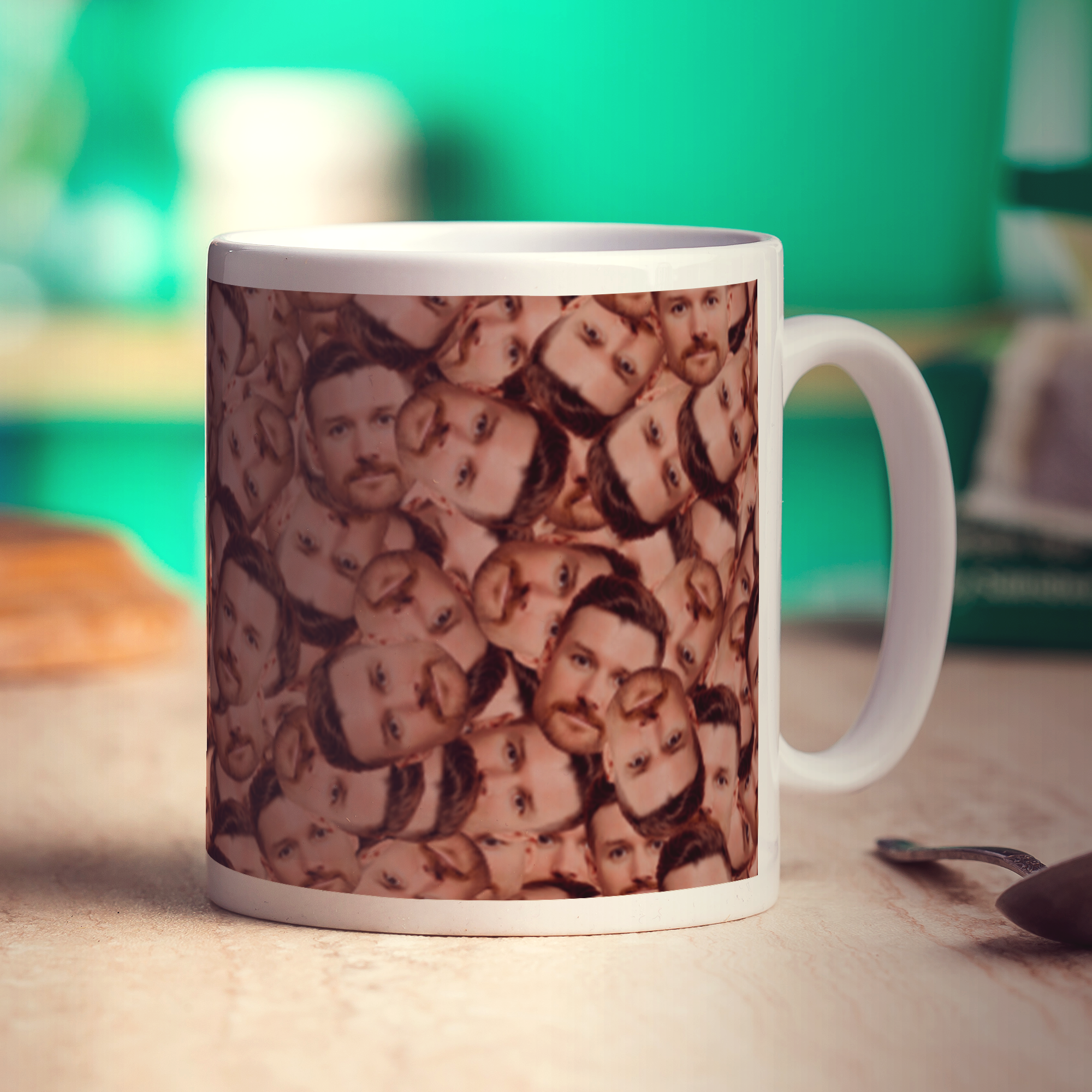 In Your Face Photo Mug