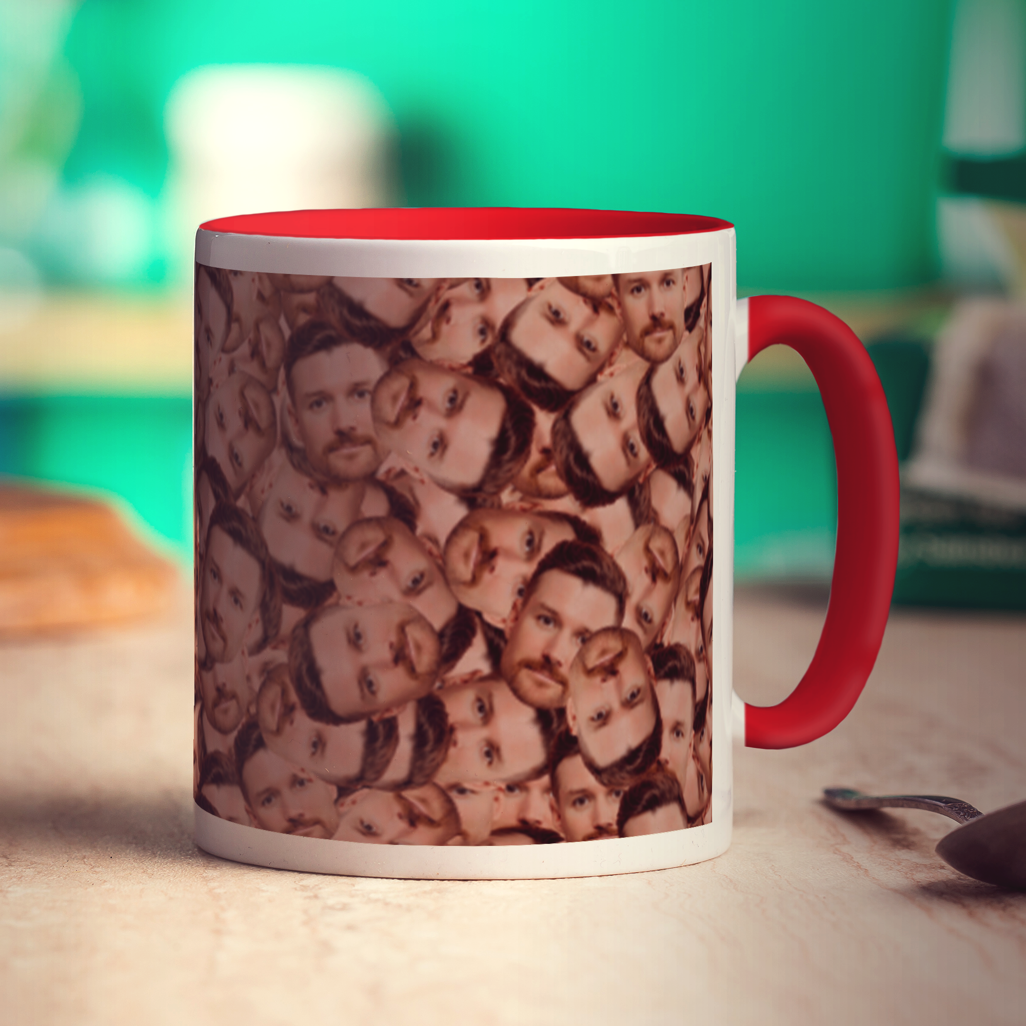 In Your Face Photo Mug