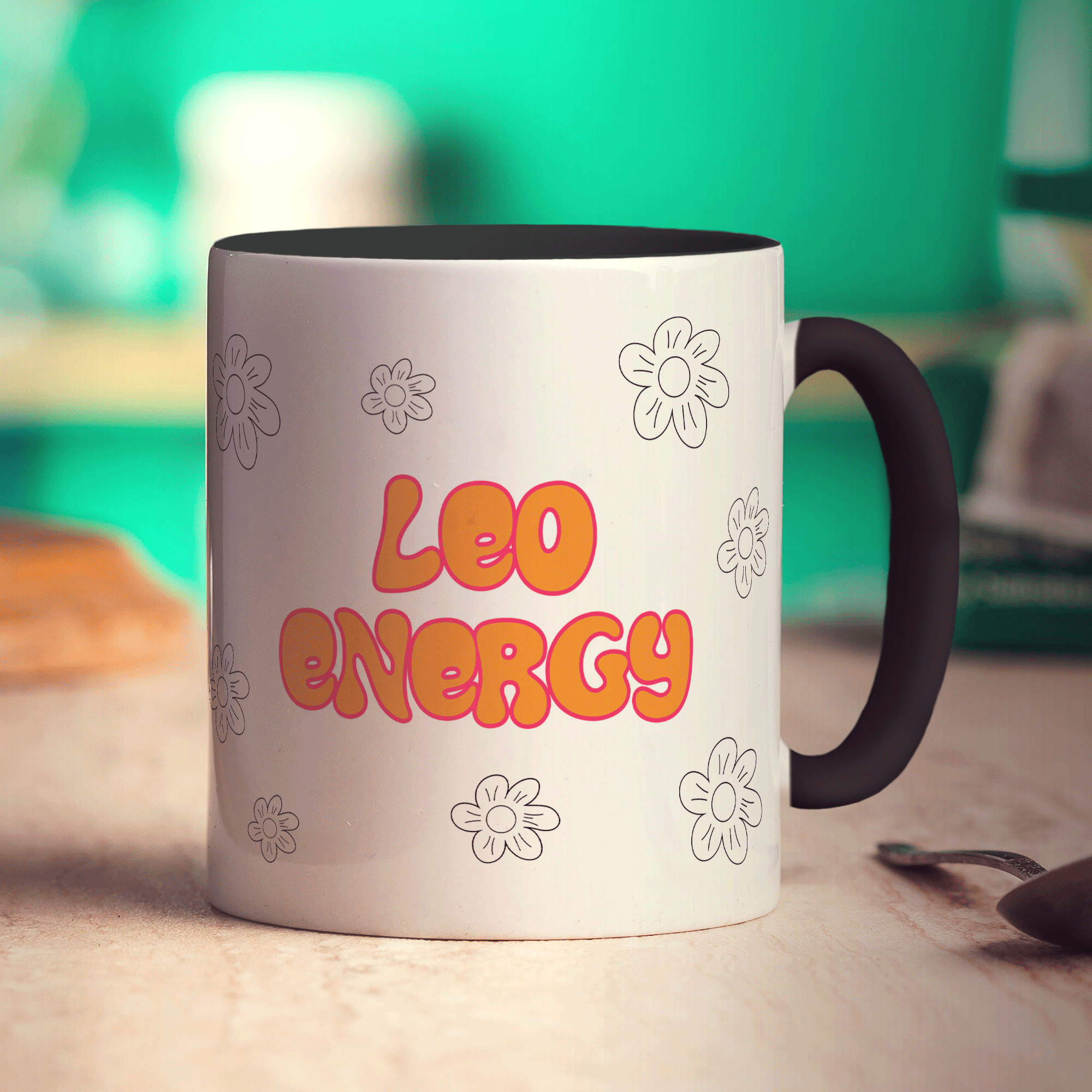 Leo Energy Star Sign Mug