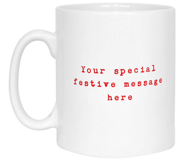 Mince Pie Personalised Mug