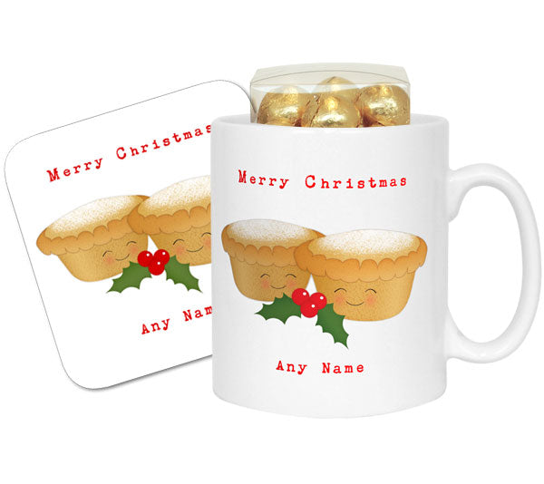 Mince Pie Personalised Mug