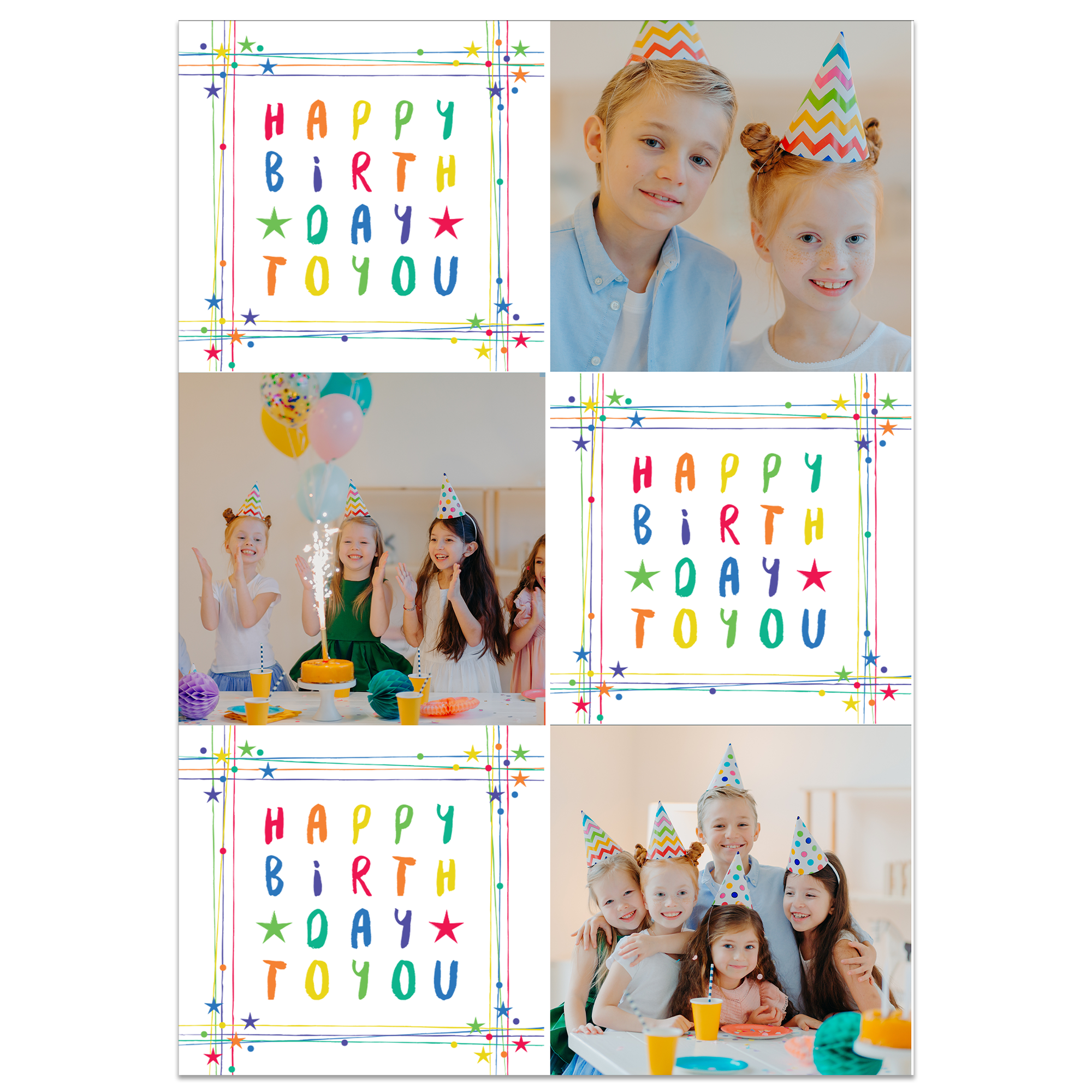Personalised Birthday Photo Card