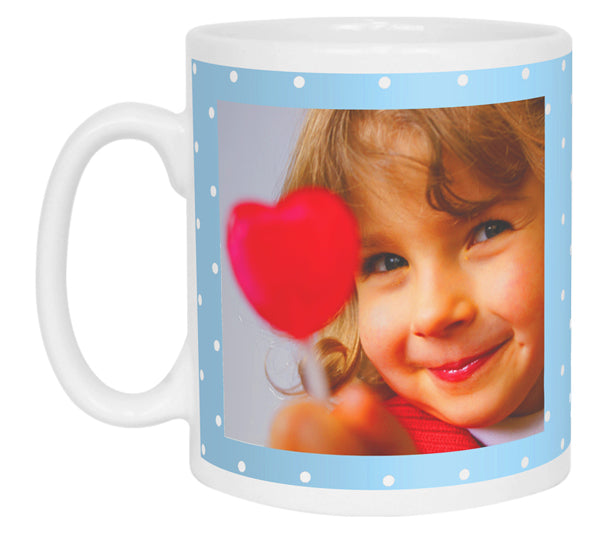 Decorated Biscuit "Mum" Photo Mug