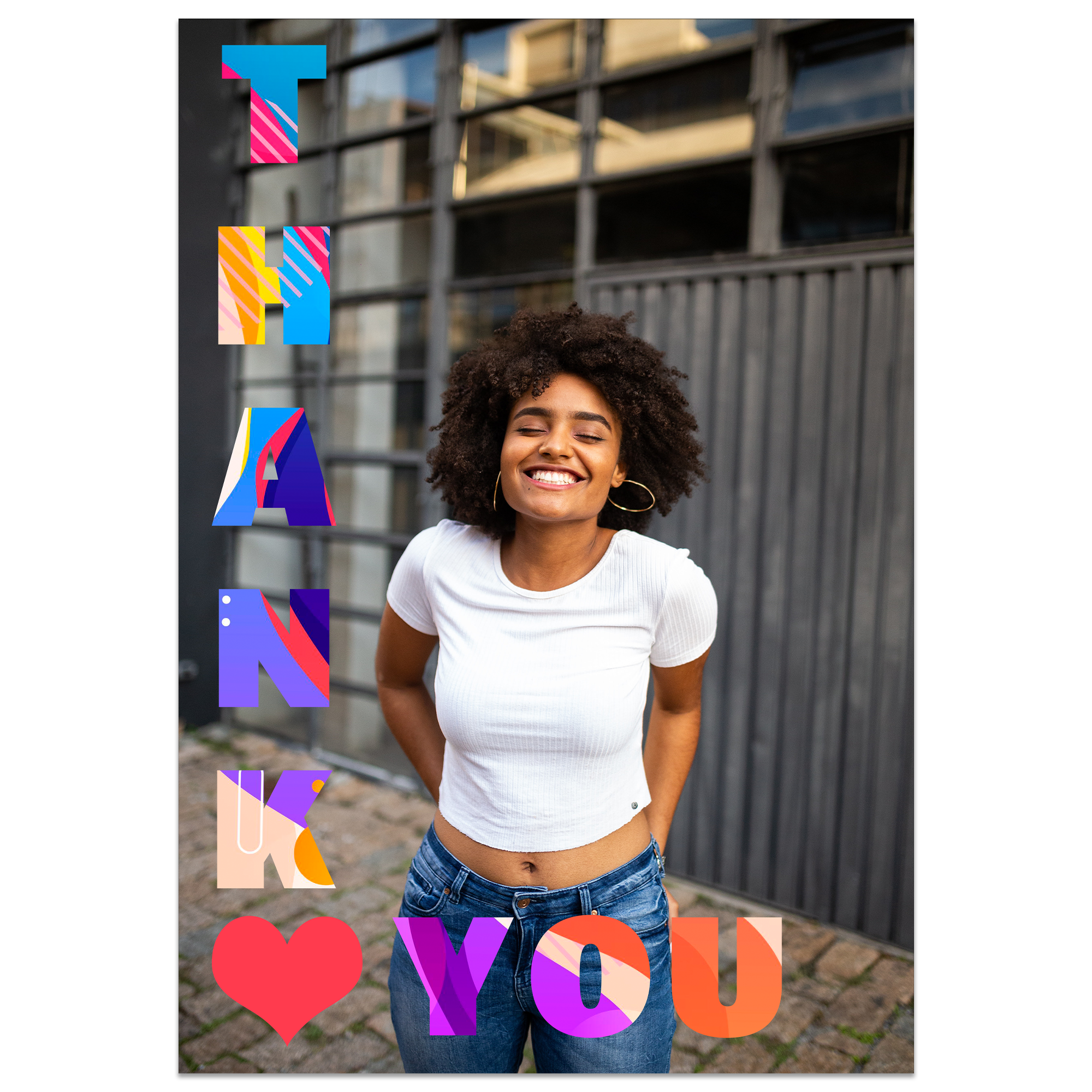 Thank You Photo Card