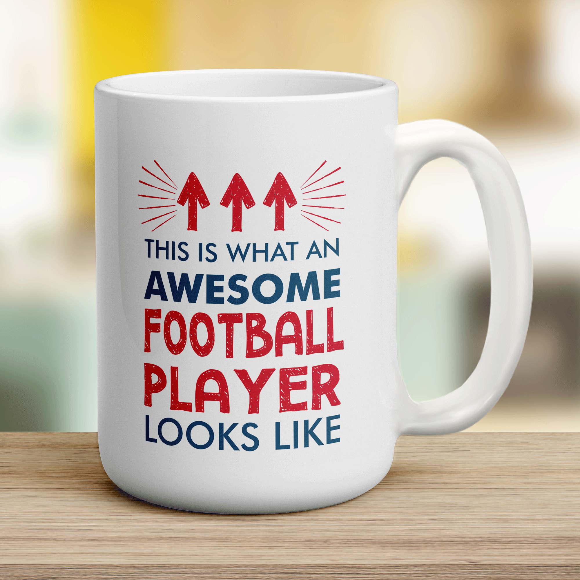 This is What An Awesome Football Player Looks Like Mug