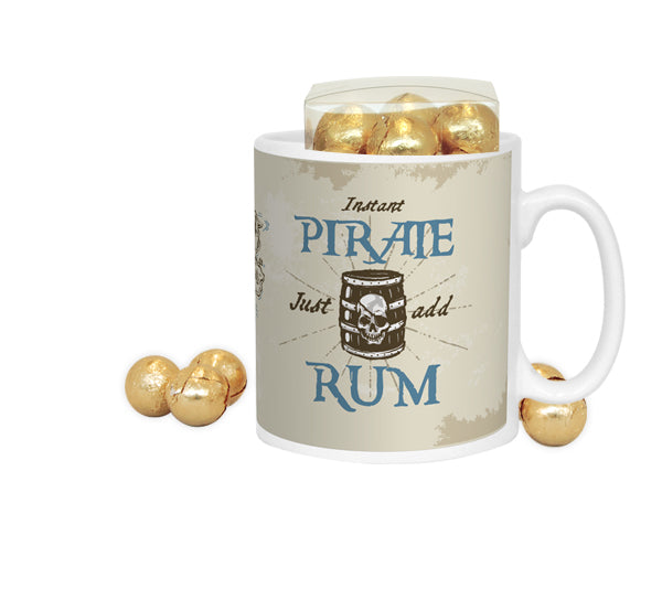 Instant Pirate Mug with Barrel Design