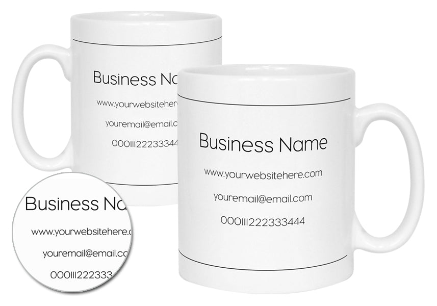 Promotional Mug Plain Text