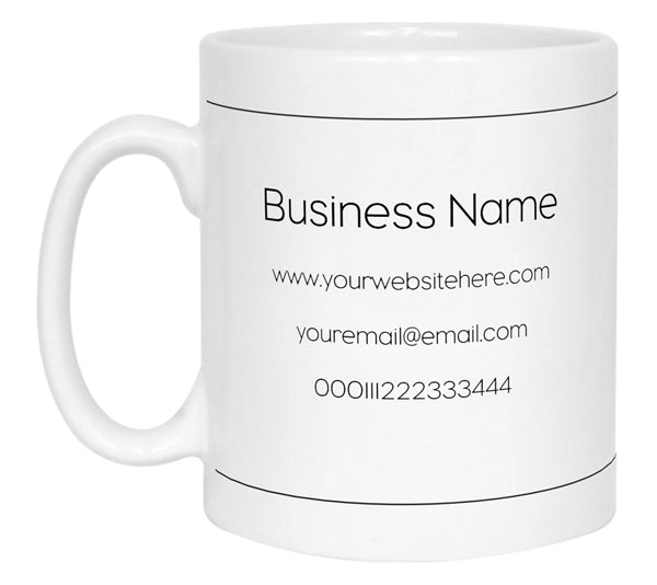 Promotional Mug Plain Text