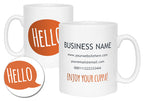 Say Hello Promotional Mug