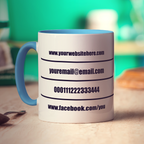 Promotional Mug with Funky Stripes