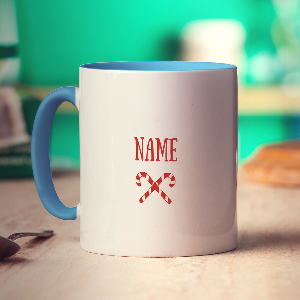 Snowman Name Mug