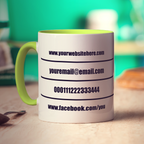 Promotional Mug with Funky Stripes