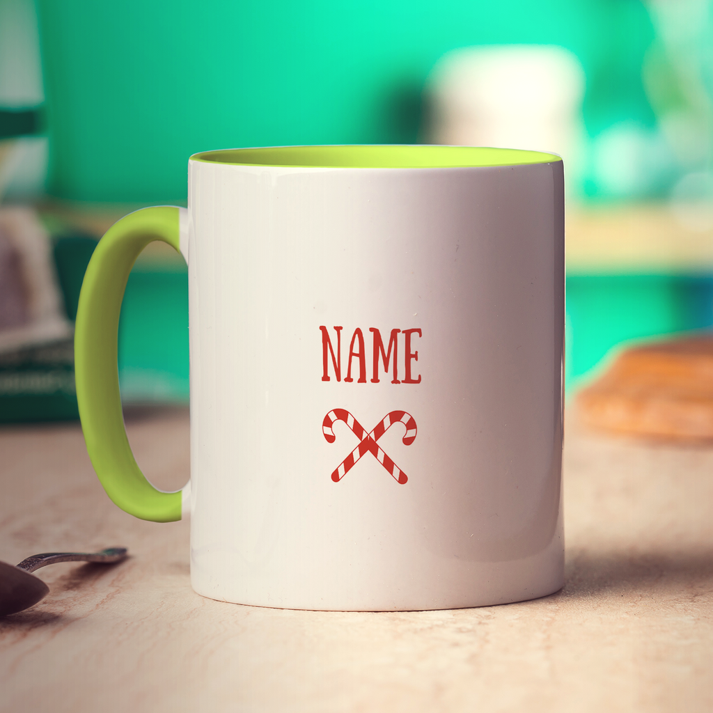 Snowman Name Mug