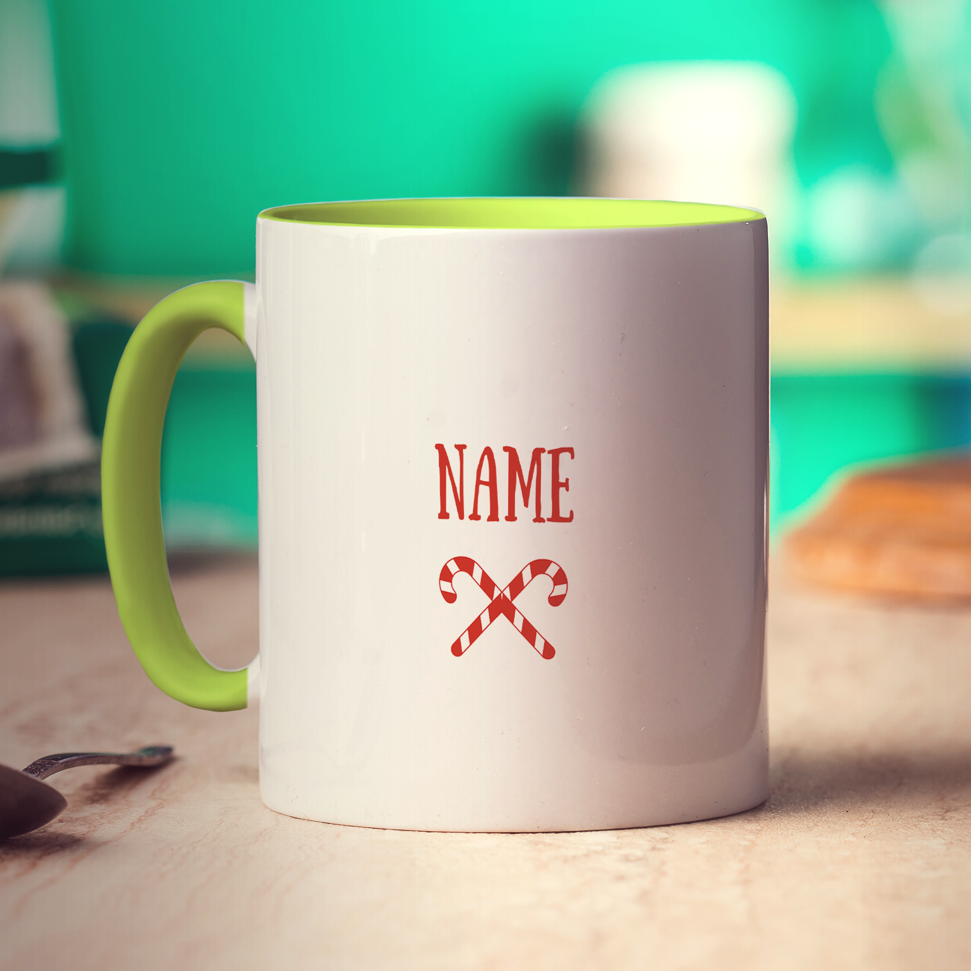 Snowman Name Mug