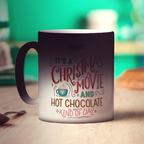 Christmas Movie Hot Chocolate Name Mug