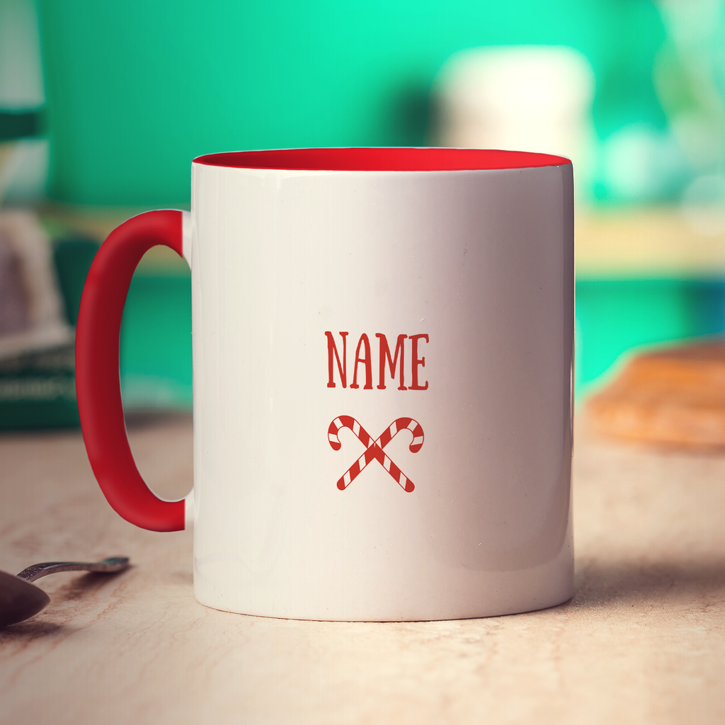 Snowman Name Mug