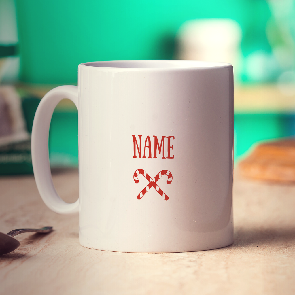 Snowman Name Mug