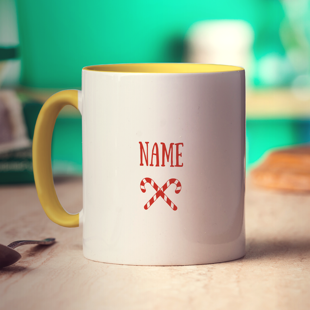 Snowman Name Mug