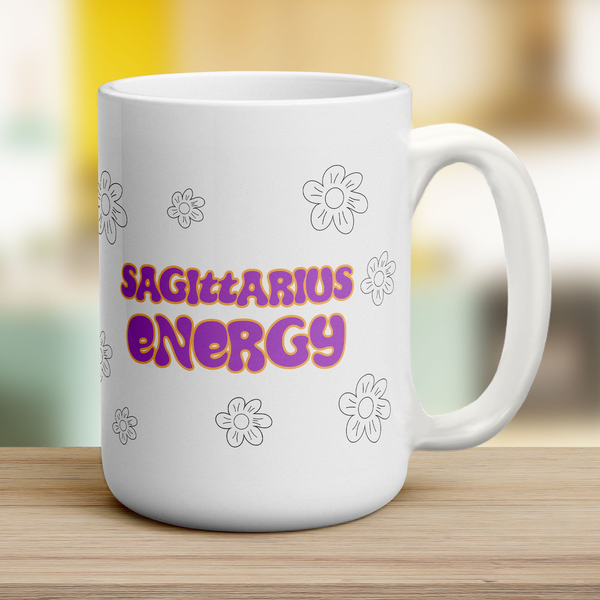 Sagittarius Energy Star Sign Mug