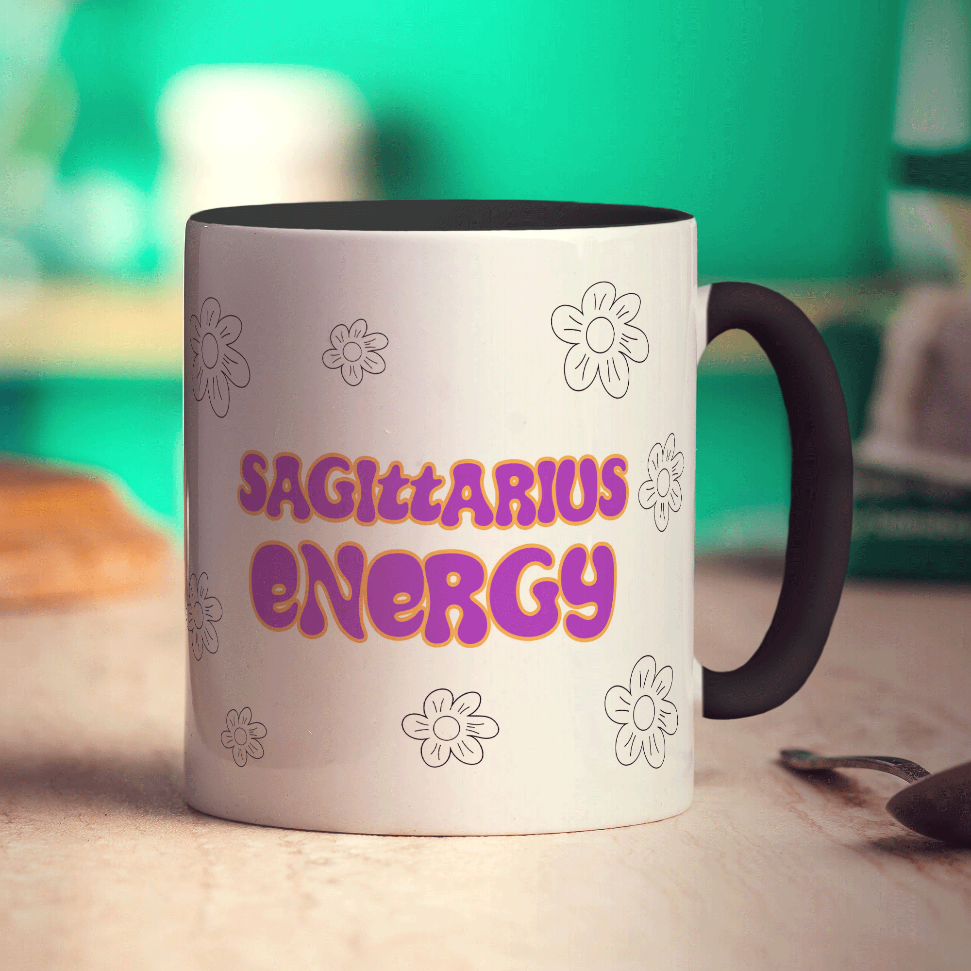 Sagittarius Energy Star Sign Mug