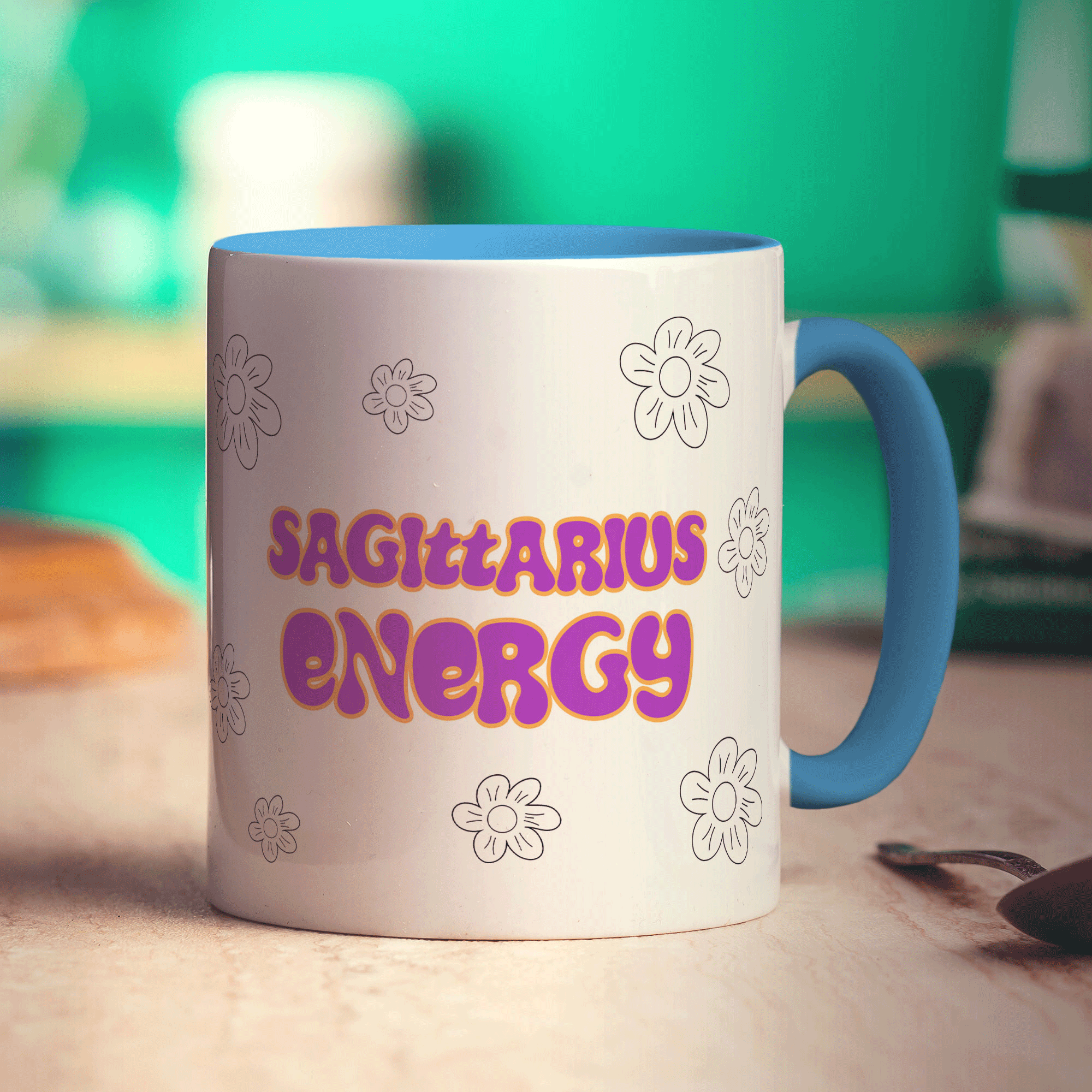 Sagittarius Energy Star Sign Mug
