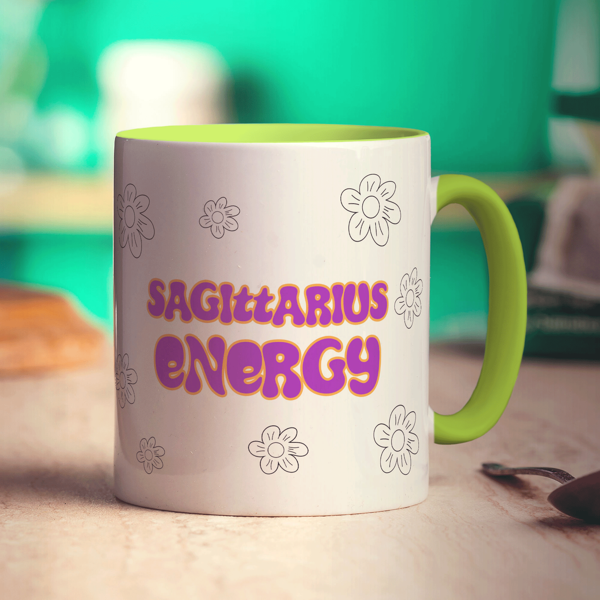 Sagittarius Energy Star Sign Mug