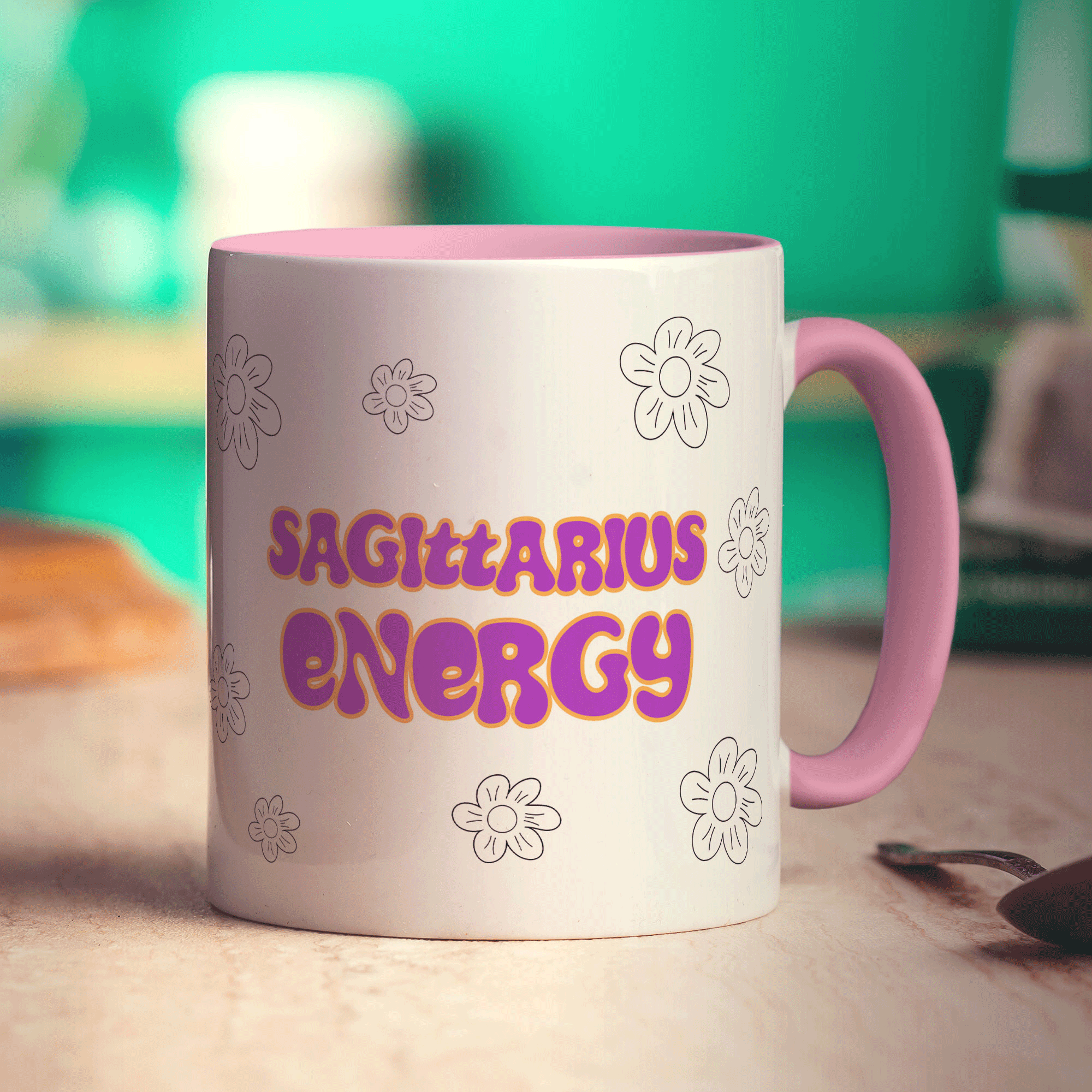 Sagittarius Energy Star Sign Mug