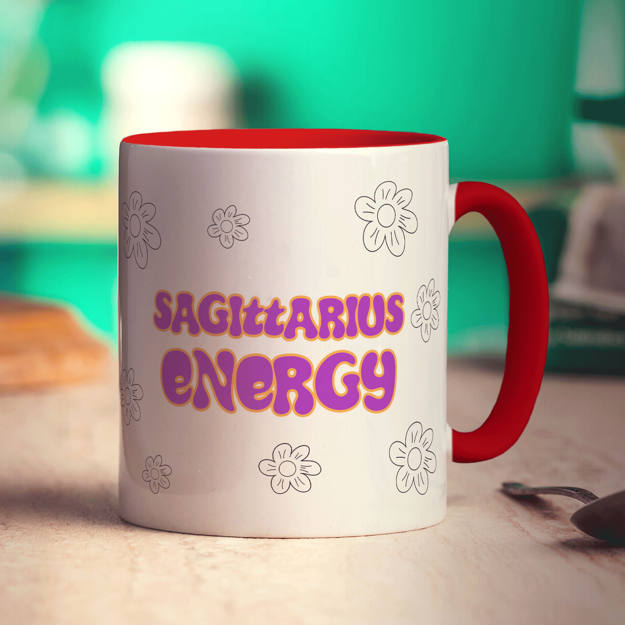 Sagittarius Energy Star Sign Mug