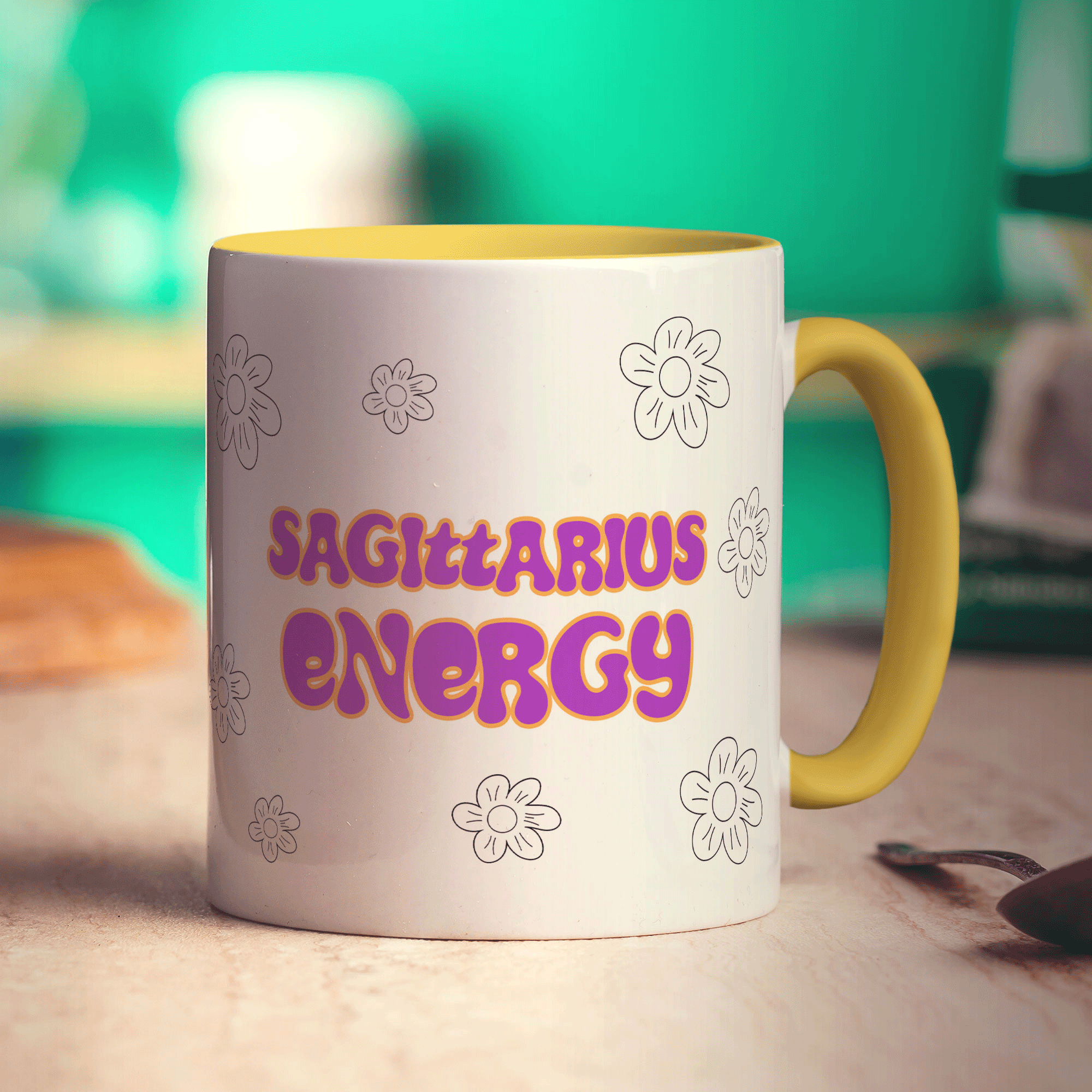 Sagittarius Energy Star Sign Mug