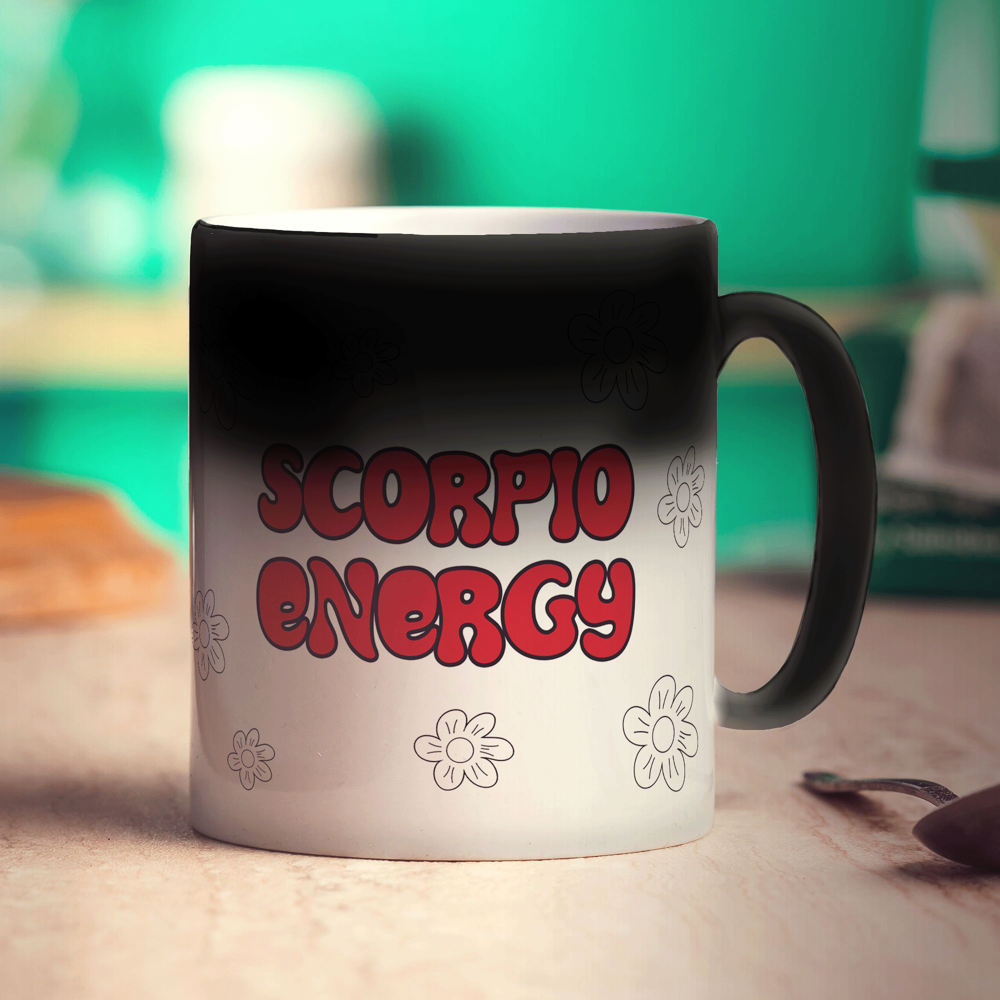 Scorpio Energy Star Sign Mug