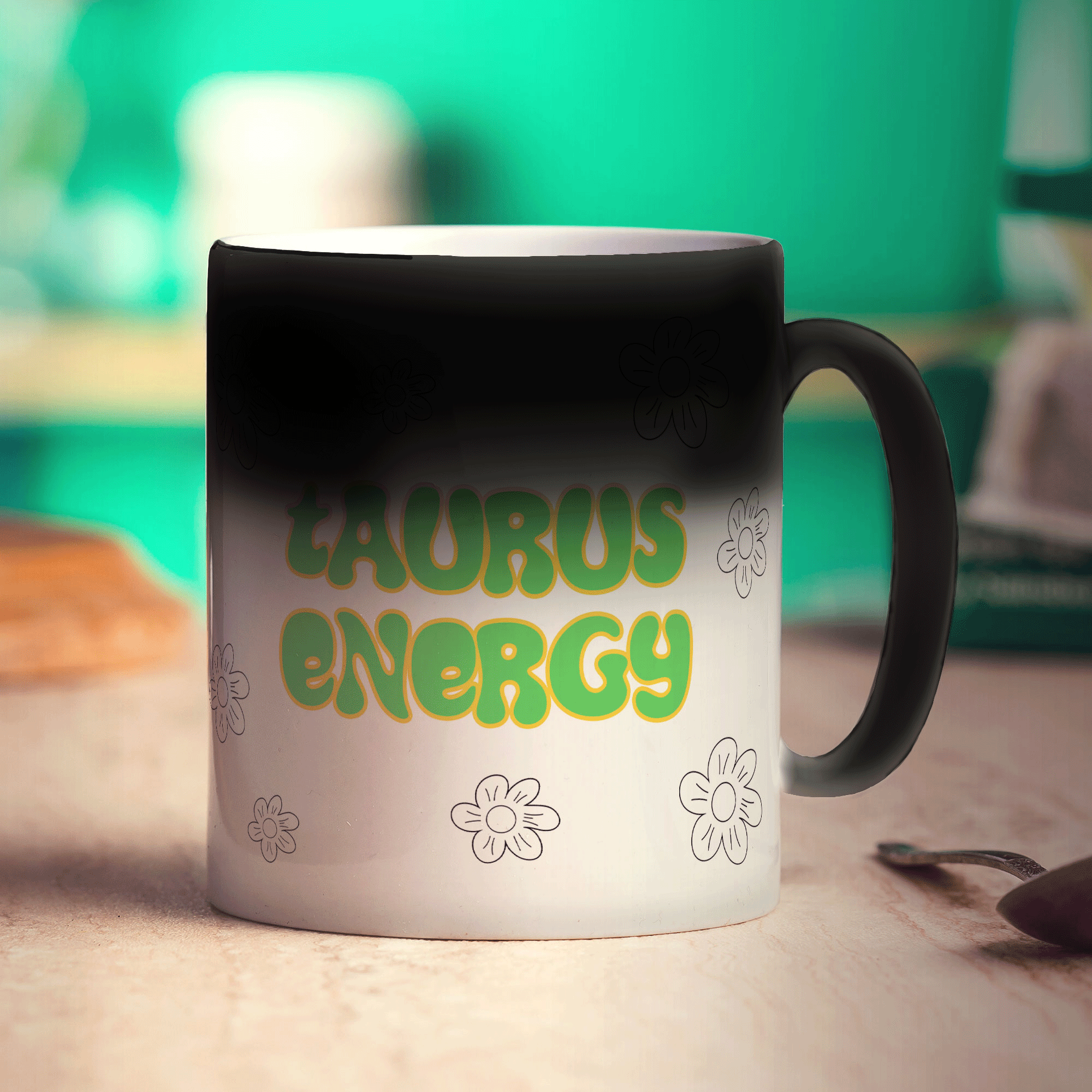 Taurus Energy Star Sign Mug