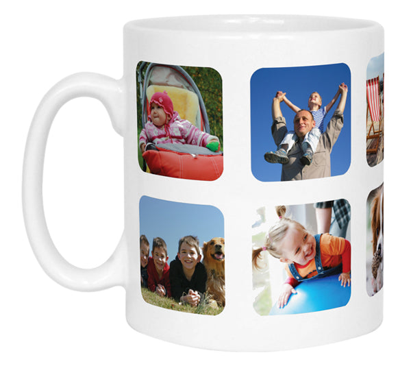 Collage Mug with 10 Photos