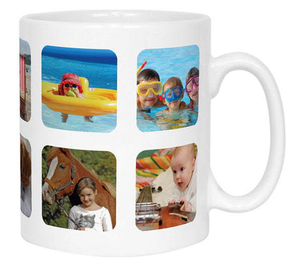 Collage Mug with 10 Photos