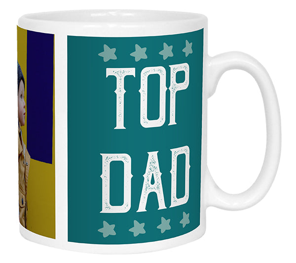 Top Dad Photo Mug
