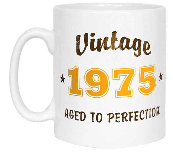 Vintage Year Custom Mug