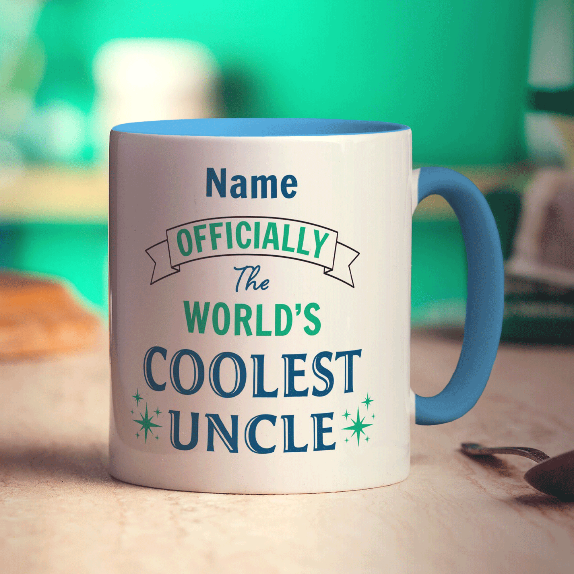 World's Coolest Uncle Personalised Mug
