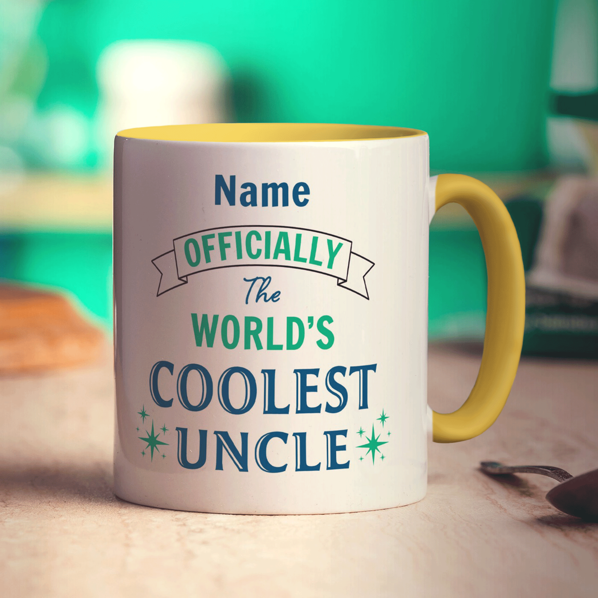 World's Coolest Uncle Personalised Mug