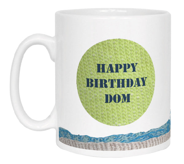 Surfer Dog Mug by Zoe Spry