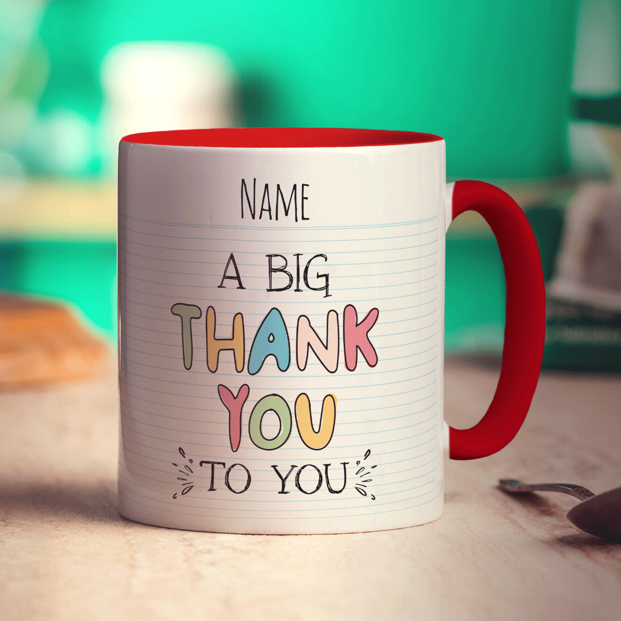 A Big Thank You to You Teacher Mug