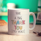 A Big Thank You to You Teacher Mug - Standard 330ml (11oz) / White