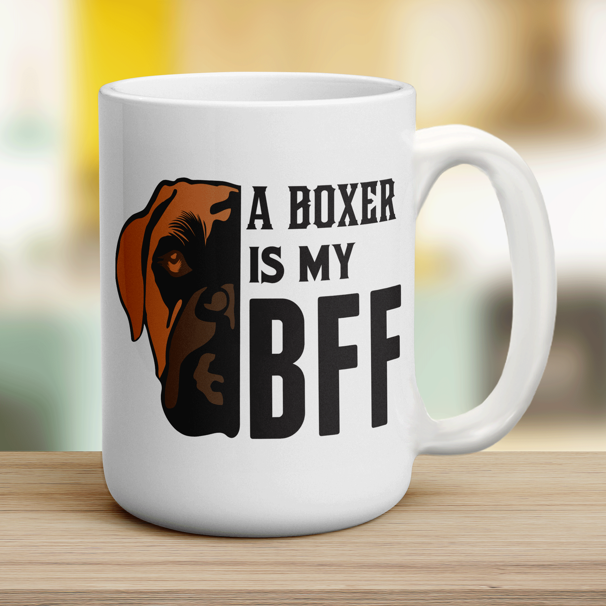 A Boxer is My BFF Mug