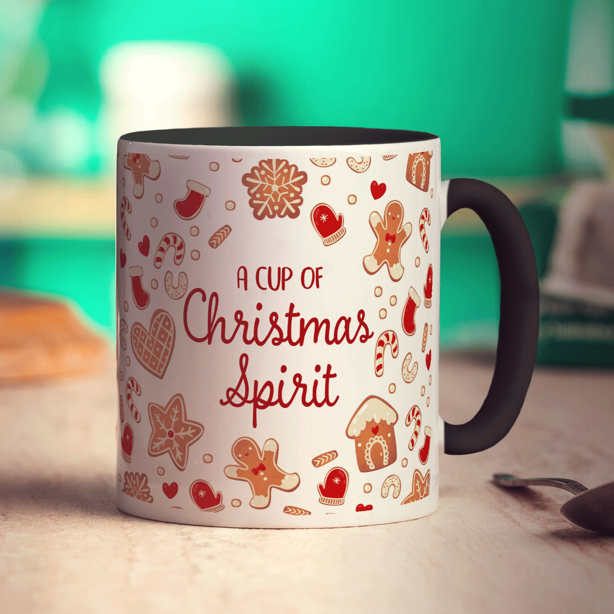 A Cup of Christmas Spirit Mug