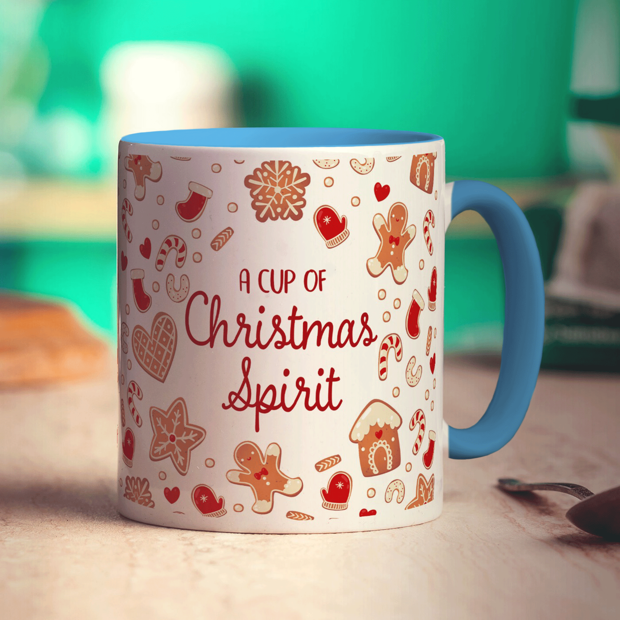 A Cup of Christmas Spirit Mug