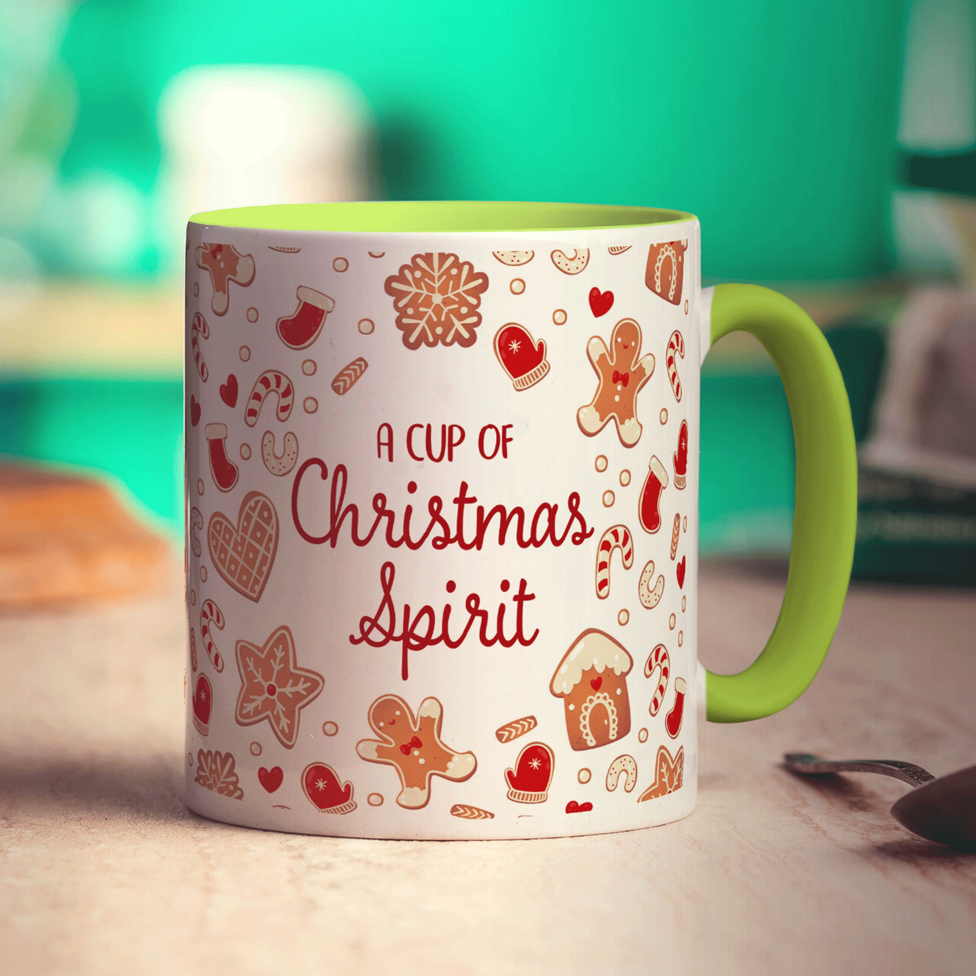 A Cup of Christmas Spirit Mug
