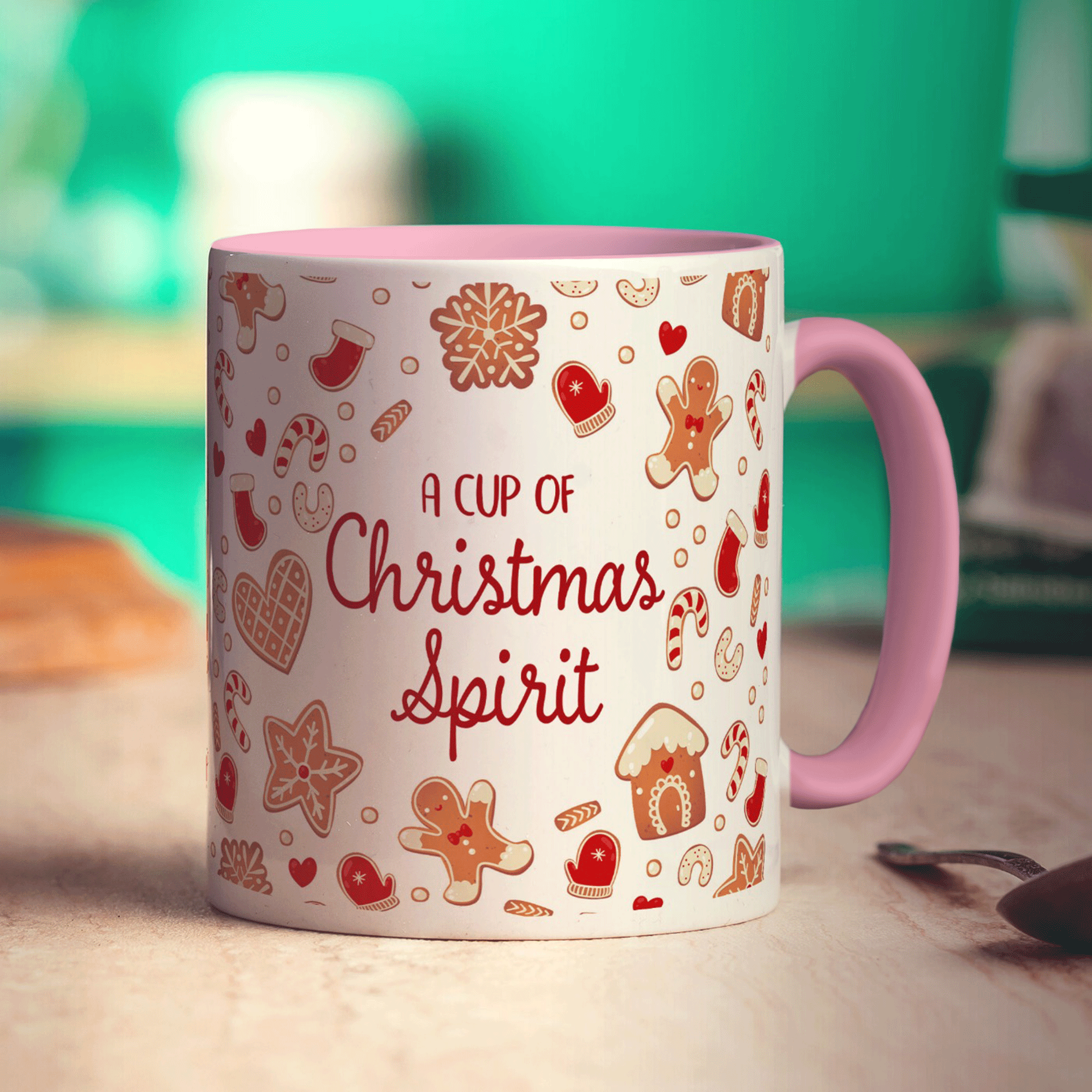 A Cup of Christmas Spirit Mug