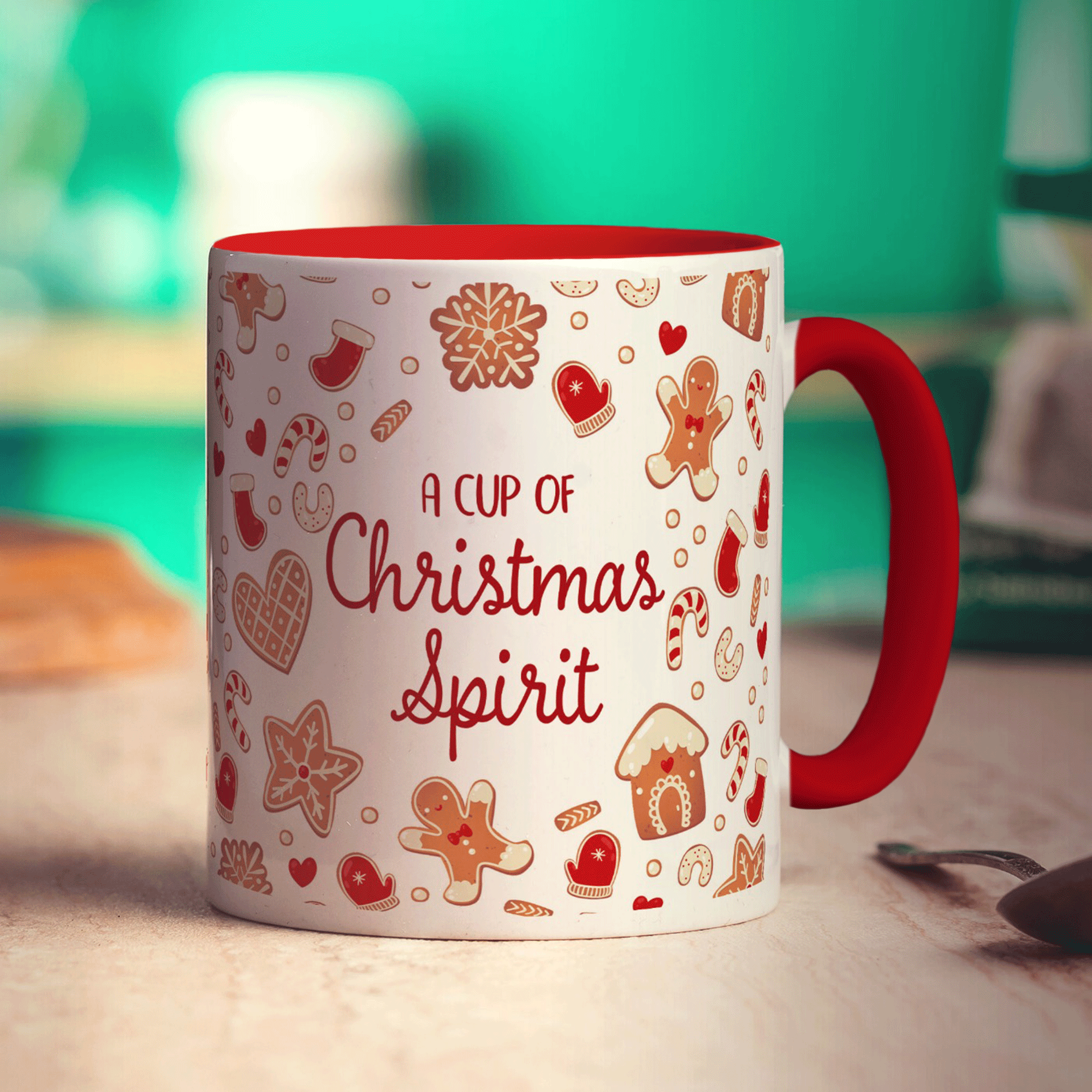 A Cup of Christmas Spirit Mug