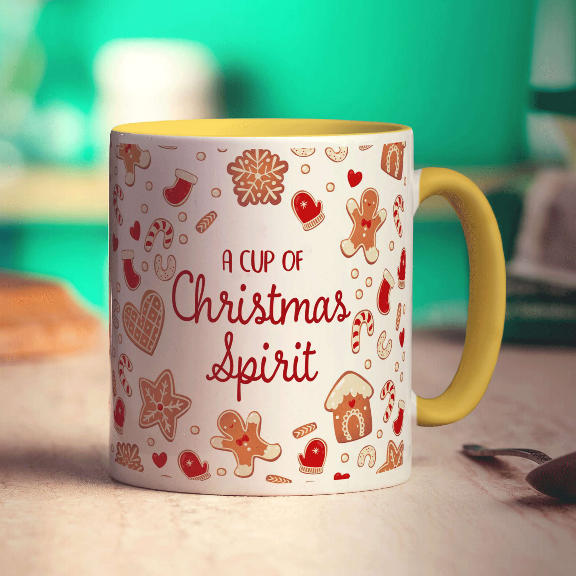 A Cup of Christmas Spirit Mug