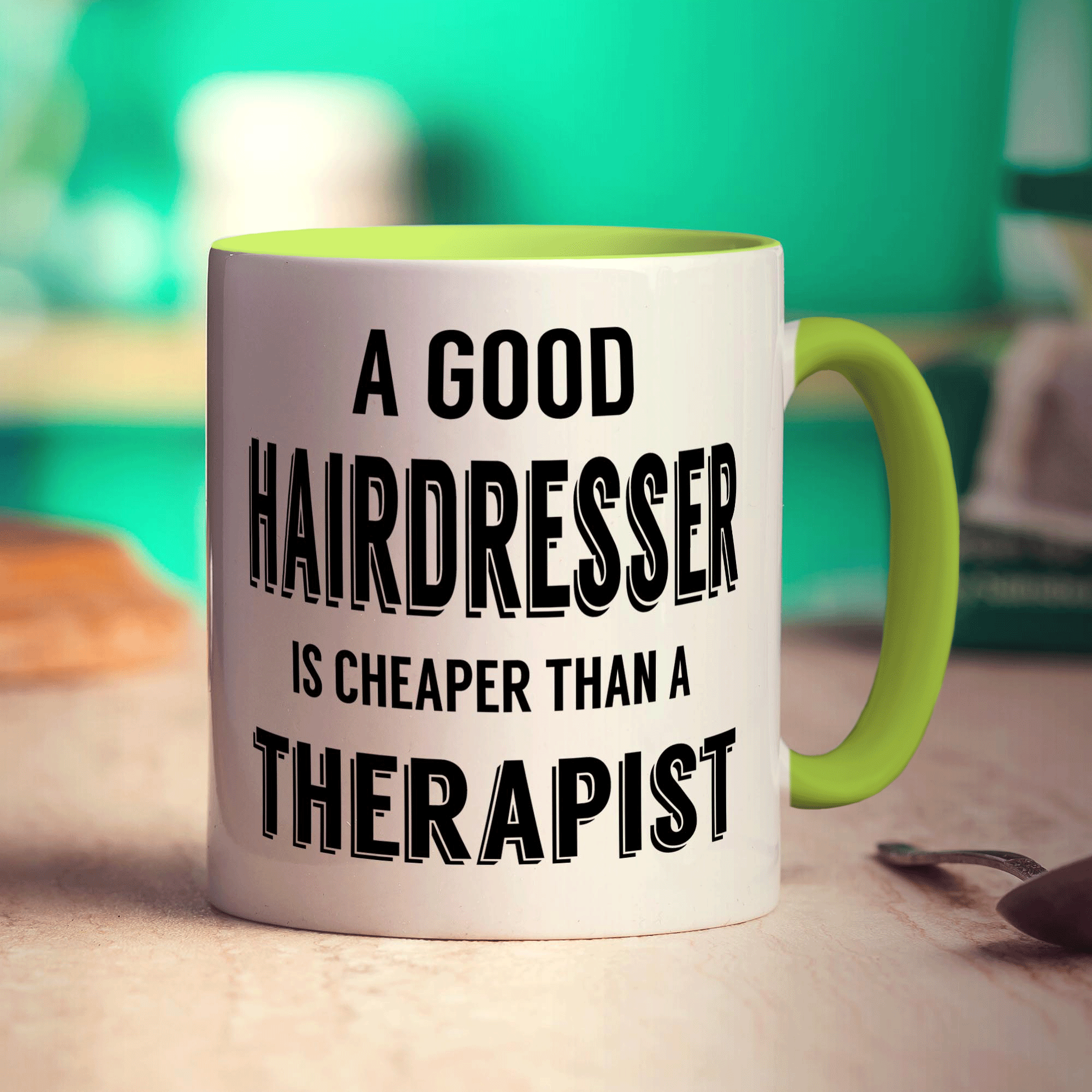 A Good Hairdresser is Cheaper Than a Therapist Mug