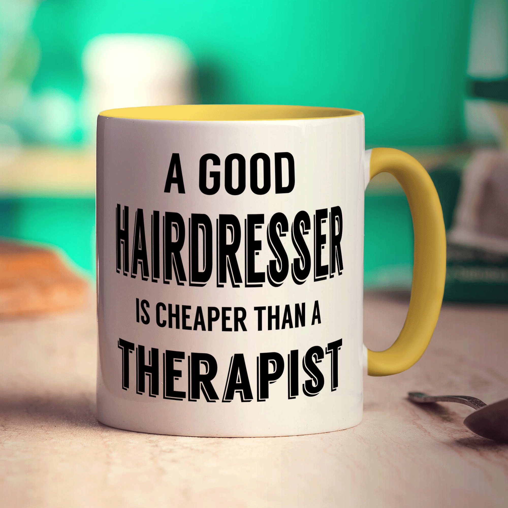A Good Hairdresser is Cheaper Than a Therapist Mug